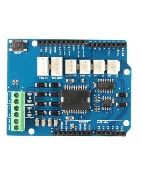 L298 Motor Shield (4A Dual Channel Motor Driver)