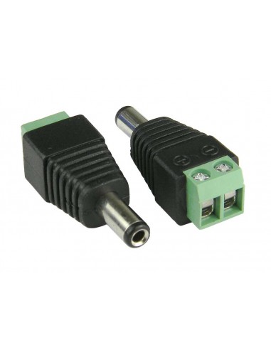 DC connector Male + Female 2.1*5.5mm
