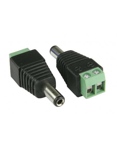 DC connector Male + Female 2.1*5.5mm