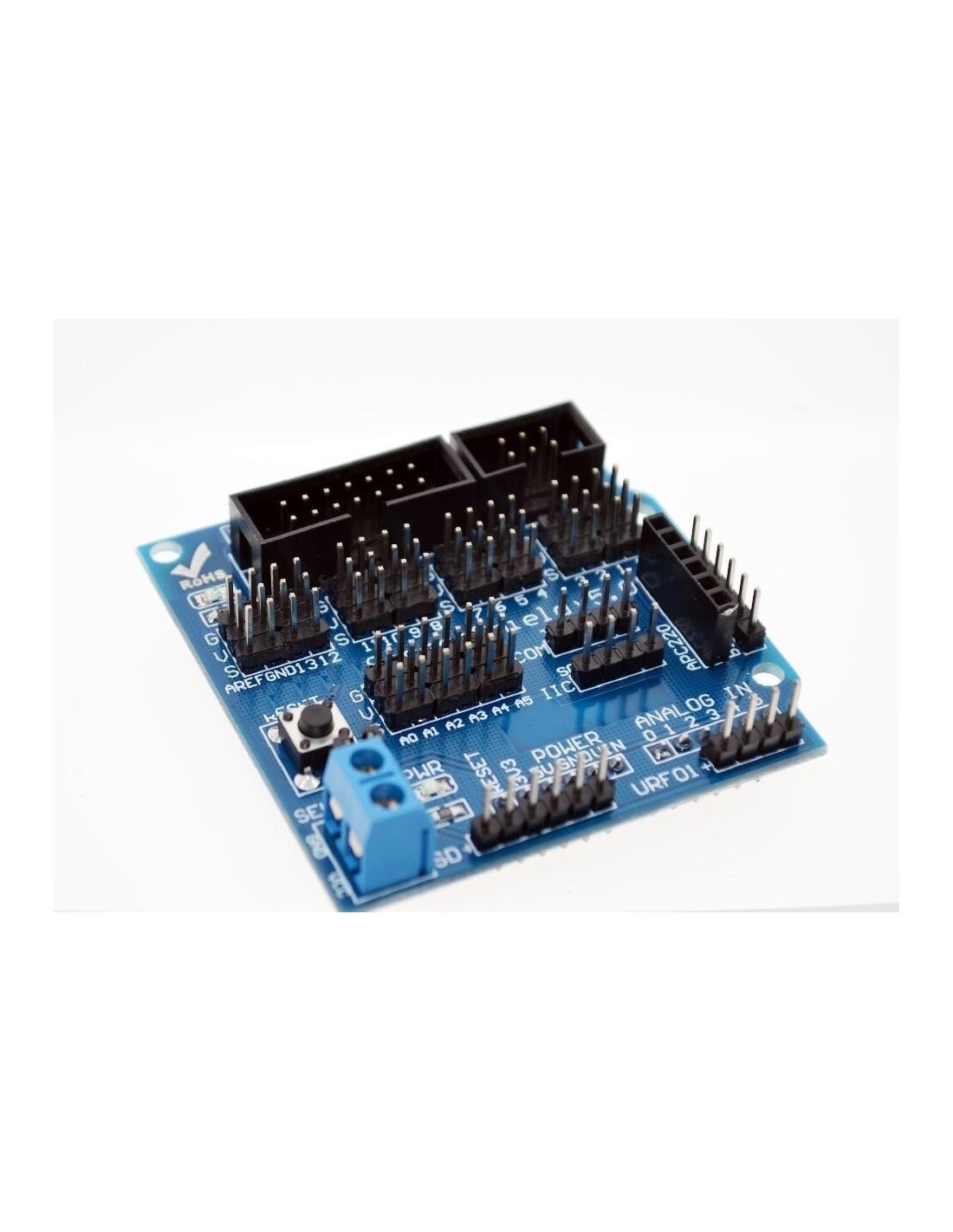 Sensor Shield V5 V5.0 For Arduino APC220 Bluetooth Analog Module Servo Motor IIC