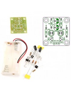 Triode Transistor Multivibrator LED 2