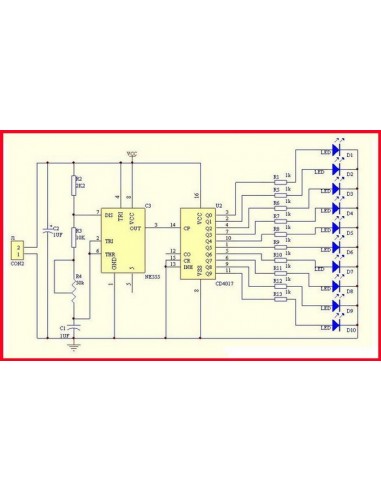 Water Flowing Light LED