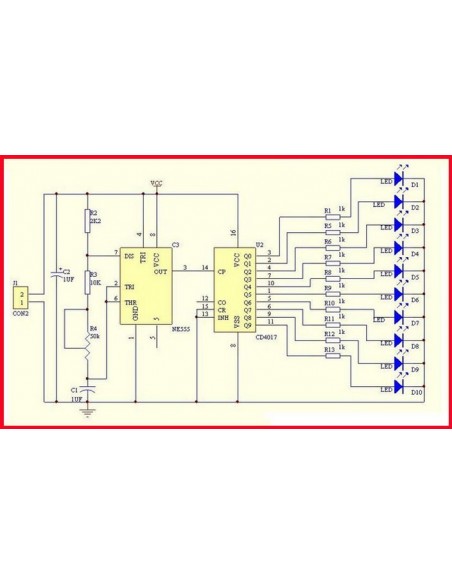 Water Flowing Light LED