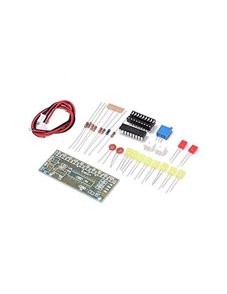 LM3915 10 segment Audio Level Indicator LED