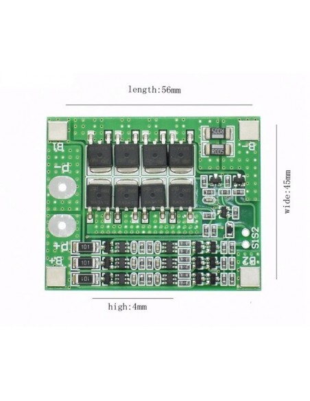 3S 25A Li-ion Lithium Battery 18650 Charger Protection Board