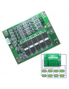 4S 40A Li-ion Lithium Battery 18650 Charger Protection Board 2