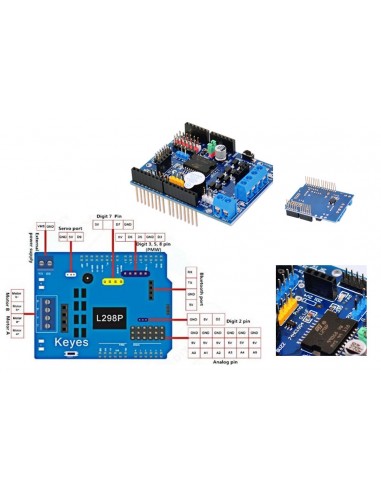 L298P Motor Drive Shield