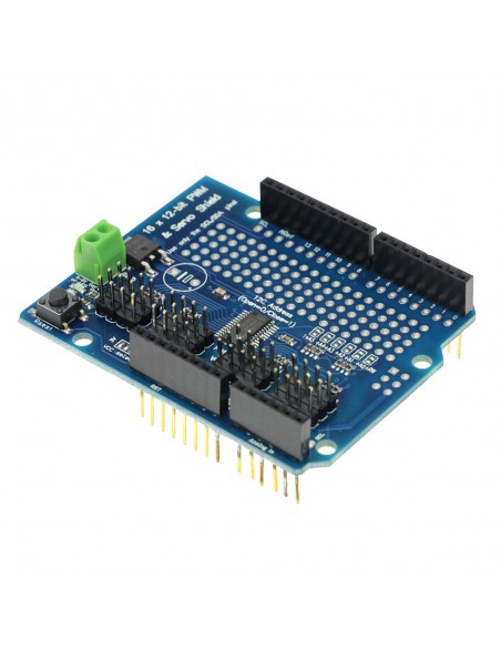 PCA9685 16 Ch/12-bit PWM/Servo Shield Driver I2C Interface PCA9685 16 Ch/12-bit PWM/Servo Shield Driver I2C Interface