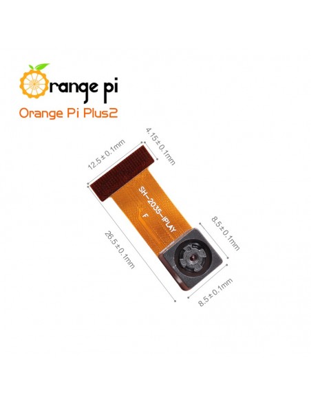 Plus and Plus2 Camera with wide-angle lens for OrangePi