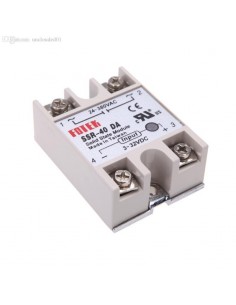 1ch Solid State Relay SSR 40A with Protective Flag 2
