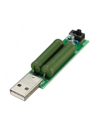 USB mini discharge load resistor 2A/1A