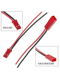 150mm JST Connector Plug Cable Male Female