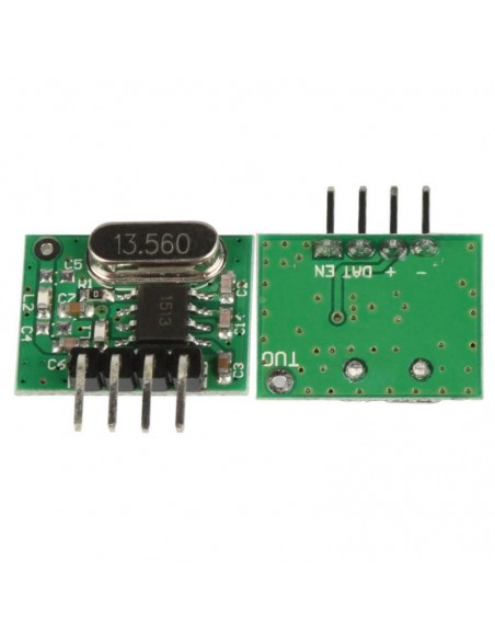 QIACHIP 433mhz Mini Low Power RF Relay Receiver + Transmitter Module 