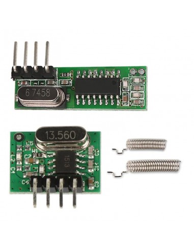 QIACHIP 433mhz Mini Low Power RF Relay Receiver + Transmitter Module