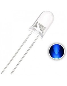 LED BLUE - 3mm 20mA 3.0V-3.2V