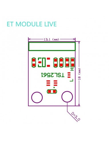 TSL2561 Light sensor