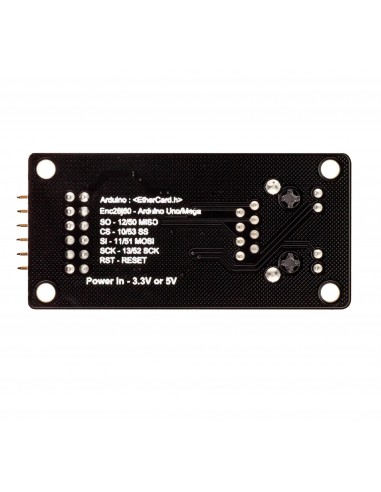 Ethernet Module - ENC28J60, Power In 3.3V/5V