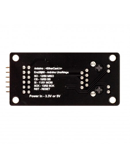Ethernet Module - ENC28J60, Power In 3.3V/5V