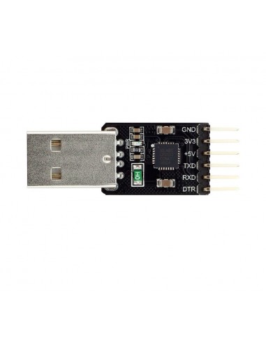 USB-TTL Serial adapter CP2102, 5V/3.3V, USB-A