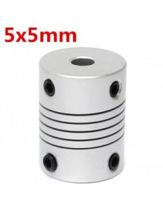 Stepper Motor Shaft Couplings Flexible 5*5*25 mm