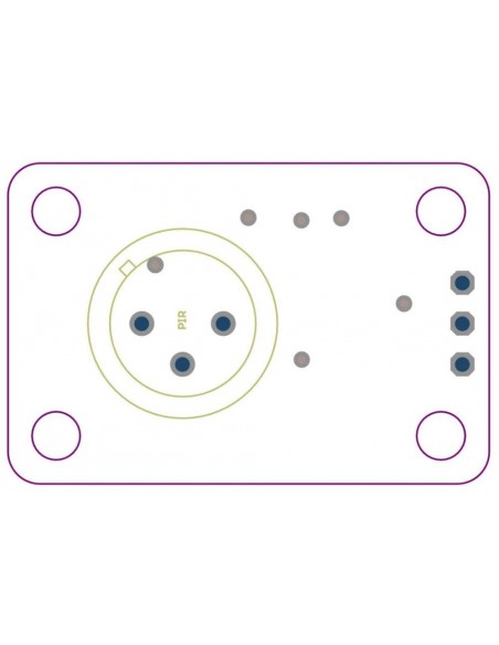 MCU011050 Pyroelectric IR sensor human motion sensor
