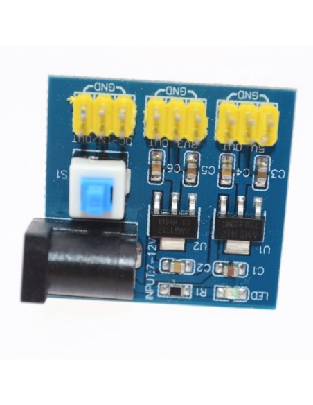 Voltage Conversion DC-DC 12V to 3.3V 5V 12V 