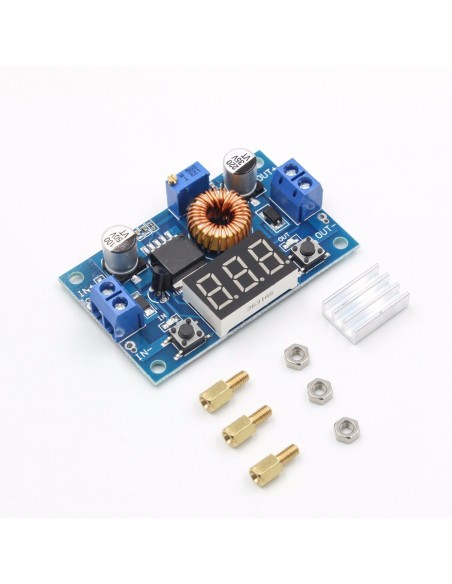 XL4015 DC-DC 75W 5A LED (4-38V to 1.25-36V)