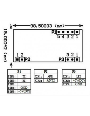 RDM6300 RFID Reader Module 125Khz