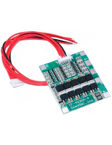 4S 30A 14.8V Li-ion Lithium 18650 Battery BMS Packs