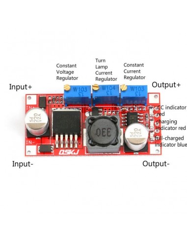 LM2596 DC-DC 30V 3A LED CC/CV