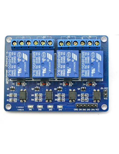 4-Channel 5V Relay Module for Arduino 