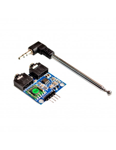 TEA5767 FM Stereo Radio Module 76-108MHZ With Free Cable Antenna