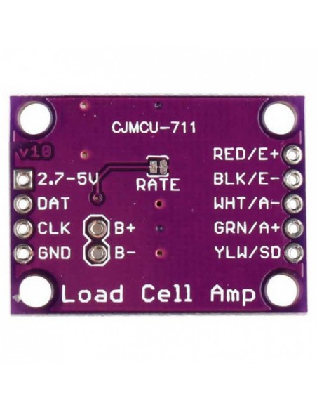 HX711 - Weighing Sensor 24 Bit Precision (purple)