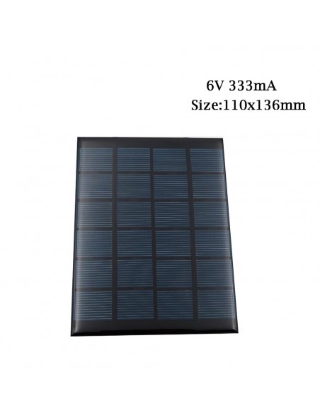 Solar Panel 6V 2W (333mA)