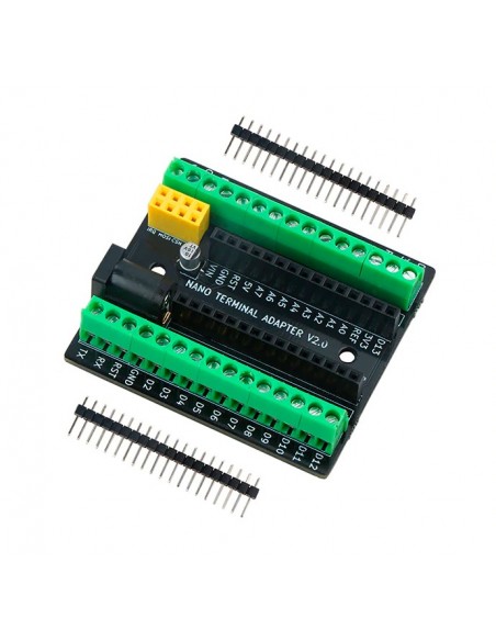 Nano Terminal Expansion Adapter Board with NRF2401+ Expansion Interface and DC Power