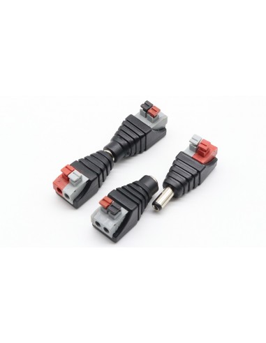 DC connector Male + Female 2.1*5.5mm