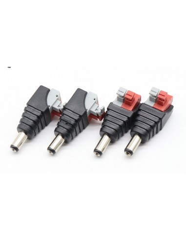 DC connector Male + Female 2.1*5.5mm
