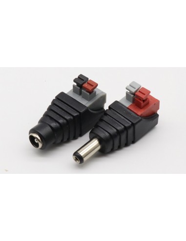 DC connector Male + Female 2.1*5.5mm