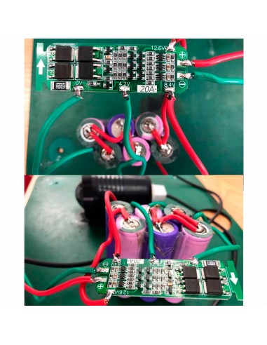 3S 20A Li-ion Lithium Battery 18650 Charger Protection Board BMS 12.6V