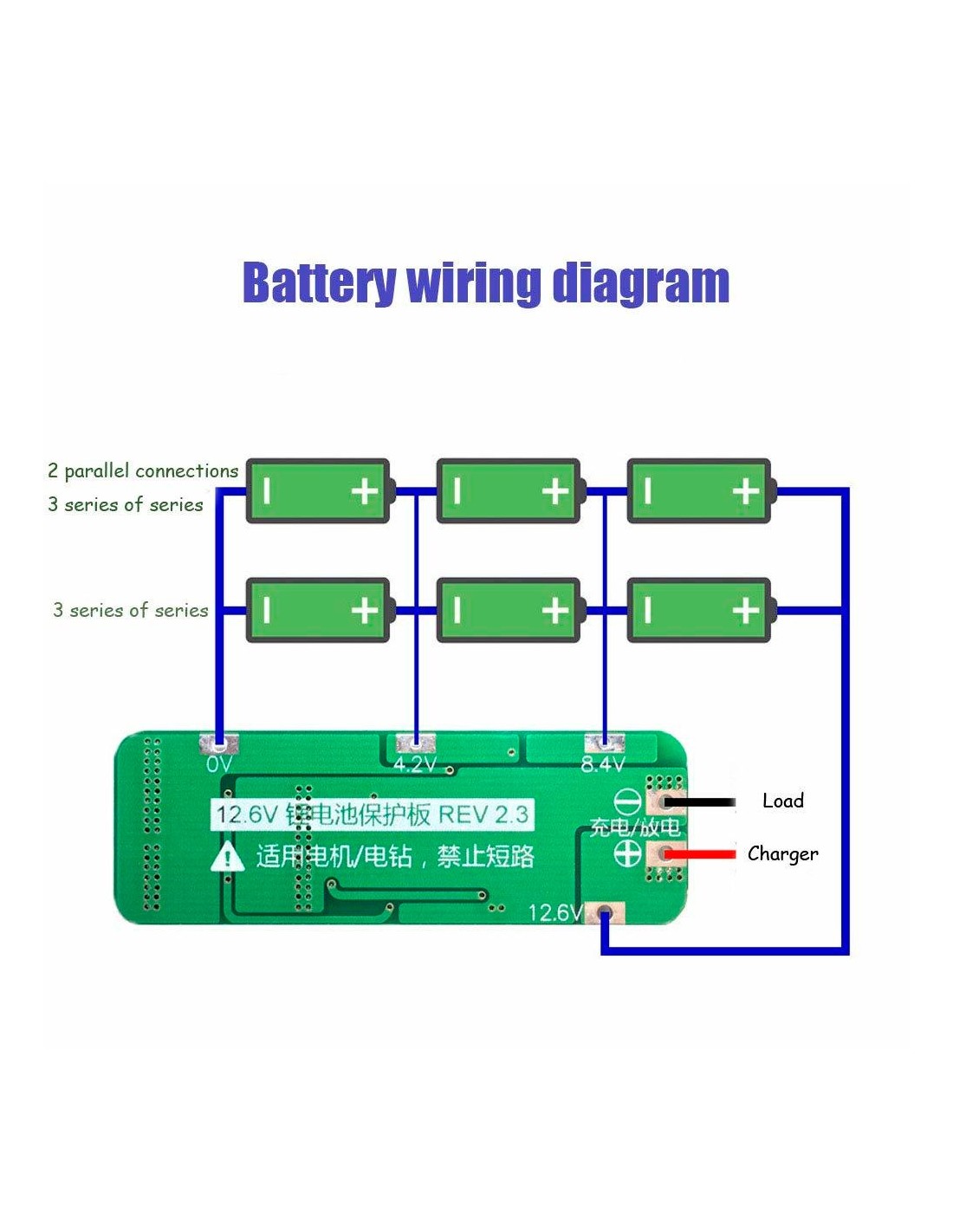 3S 20A Li-ion Lithium Battery 18650 Charger Protection Board BMS 