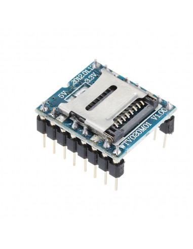 MP3 player WTV020, with Micro-SD reader