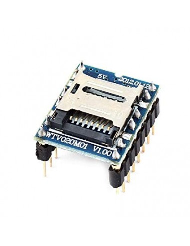 MP3 player WTV020, with Micro-SD reader