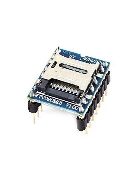 MP3 player WTV020, with Micro-SD reader