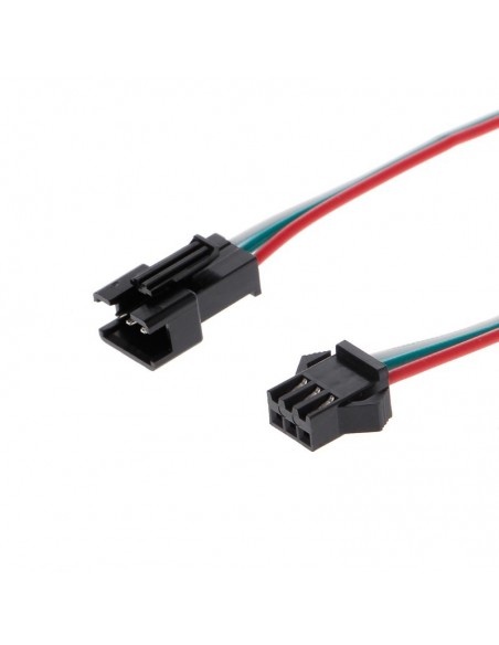 3 Pin JST SM Connectors Female Male 15CM