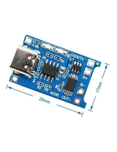 TP4056 Lithium Battery Charging Board 1A USB Type C 2