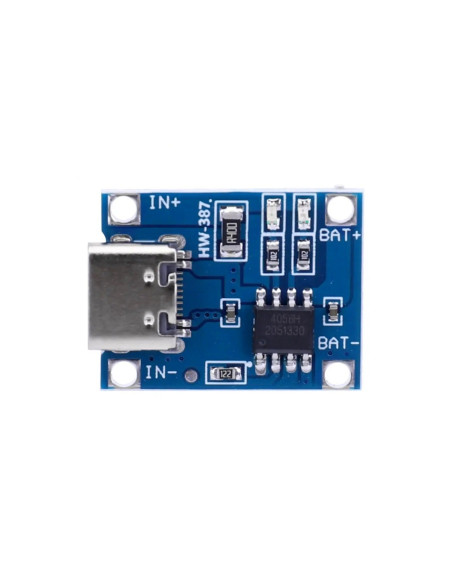 TP4056 Lithium Battery Charging Board 1A MicroUSB without protection