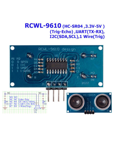 HC-SR04 Ultrasonic Ranging Module 3-5V