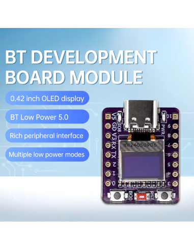 ESP32-C3 WiFi Bluetooth Display