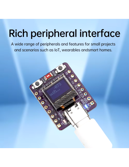 ESP32-C3 WiFi Bluetooth Display