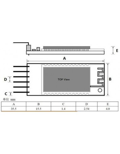 XM-15B SPP Bluetooth Module 4.0